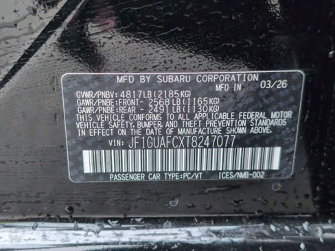 New 2026 Subaru Impreza 2.0i Sport AWD/4WD image 31