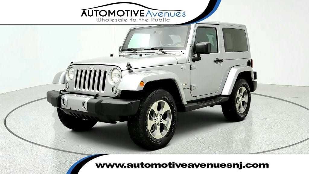 Used 2016 Jeep Wrangler Sahara w/ Connectivity Group AWD/4WD image 1