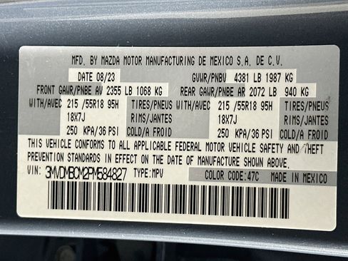 Used 2023 MAZDA CX-30 AWD 2.5 S w/ Preferred Package image 12