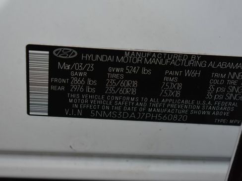 Used 2023 Hyundai Santa Fe SEL w/ Premium Package AWD/4WD image 37