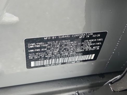 New 2026 Subaru Outback Touring image 18