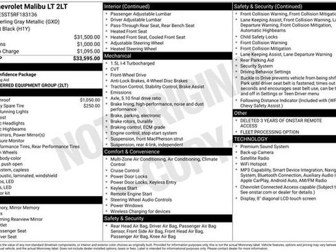 Used 2024 Chevrolet Malibu LT FWD image 39