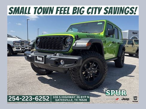 New 2026 Jeep Wrangler Unlimited Sport AWD/4WD image 1