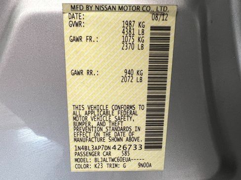 Used 2013 Nissan Altima 3.5 SV image 31