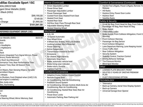 Used 2024 Cadillac Escalade Sport image 61