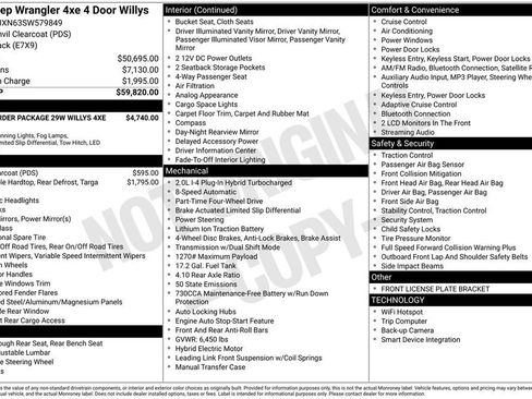 Certified 2025 Jeep Wrangler Unlimited Sport S 4xe image 24