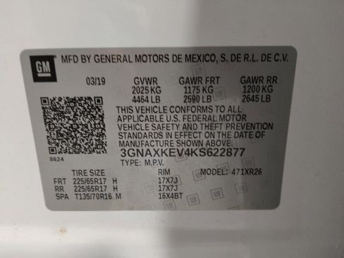 Used 2019 Chevrolet Equinox LT image 33