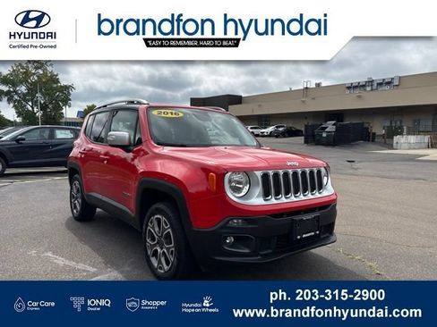 Used 2016 Jeep Renegade Limited w/ Safety & Security Group AWD/4WD image 1
