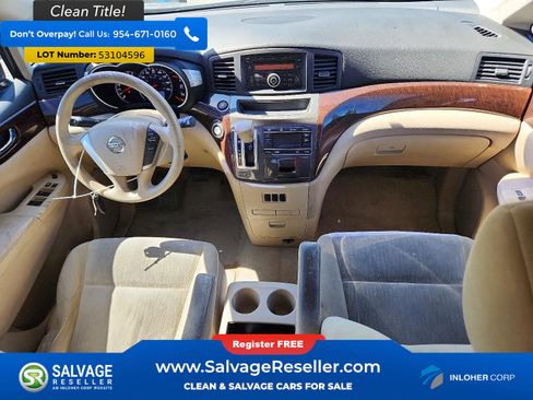 Used 2012 Nissan Quest S w/ Value Cargo Pkg FWD image 11