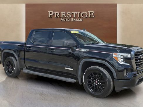 Used 2021 GMC Sierra 1500 Elevation w/ LPO, Elevation Black Package AWD/4WD image 9