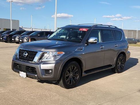 Certified 2019 Nissan Armada Platinum w/ Captain's Chairs Package image 3