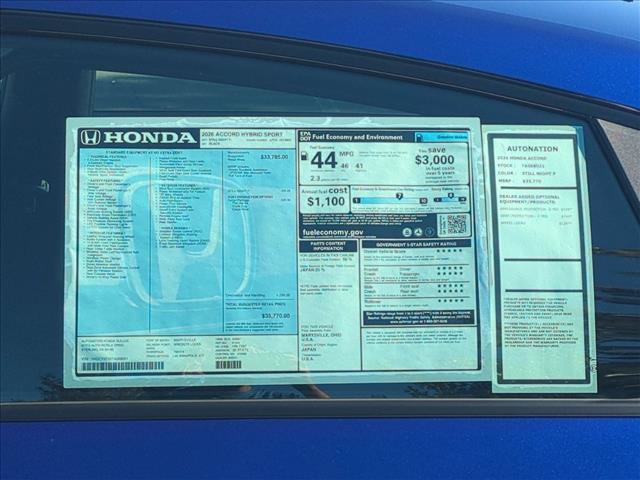 New 2026 Honda Accord Sport image 17