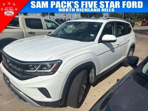 Used 2021 Volkswagen Atlas SEL AWD/4WD image 1