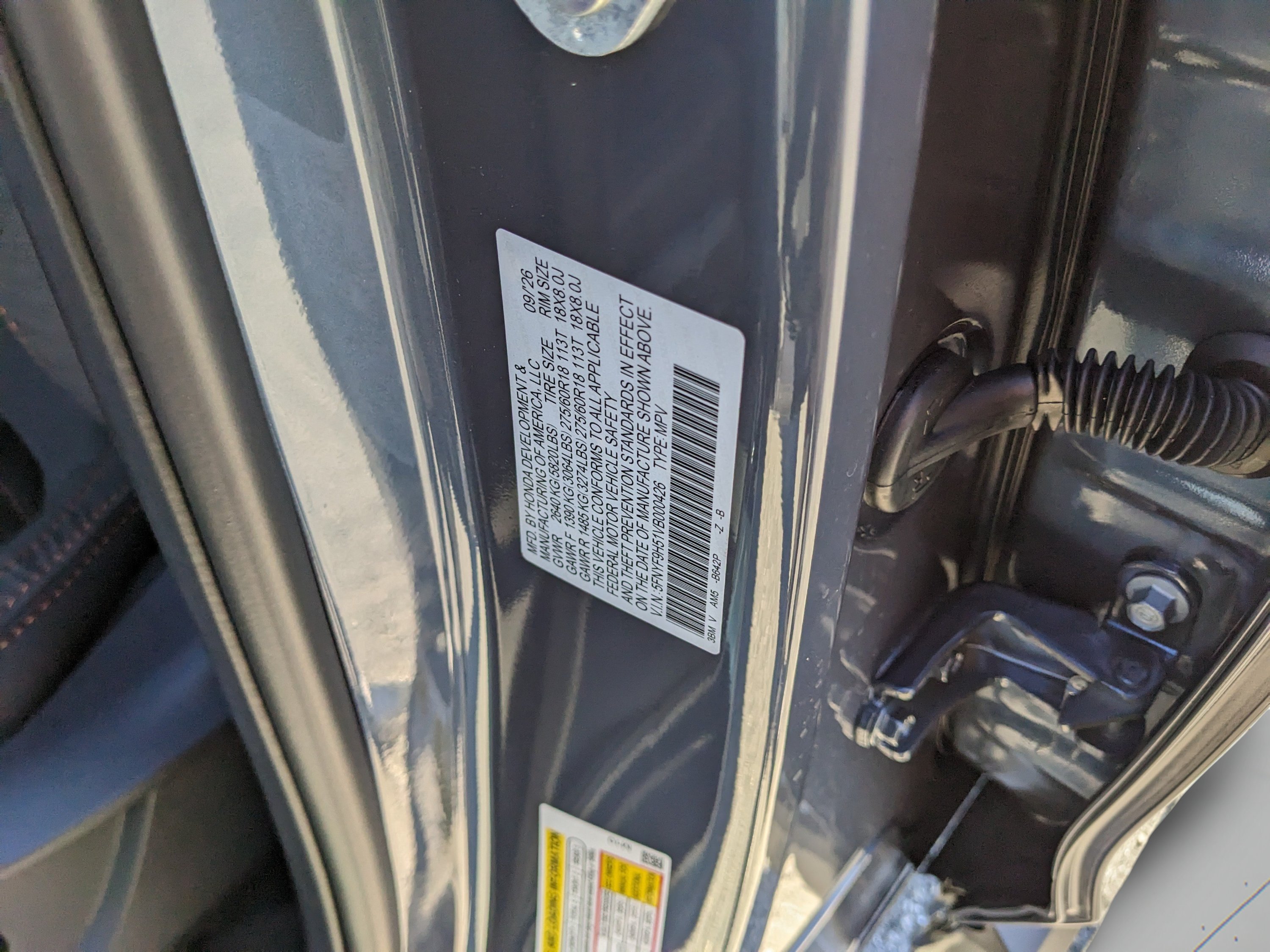 New 2027 Honda Passport TrailSport image 41