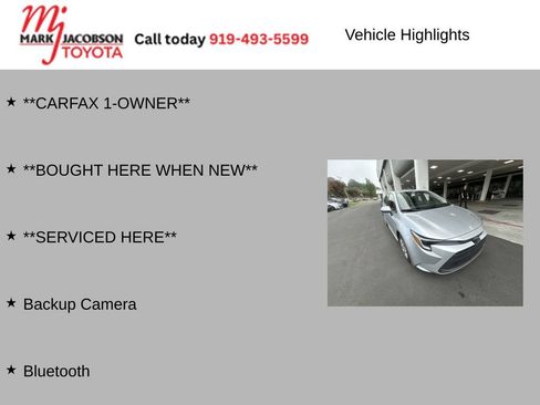 Used 2023 Toyota Corolla LE FWD image 6