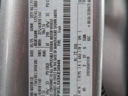 Certified 2025 Ford F150 XLT w/ Equipment Group 301A Standard image 23