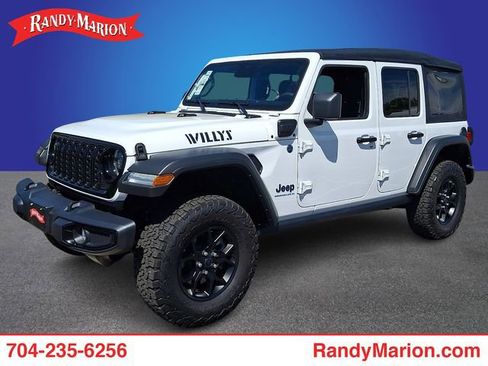 Used 2025 Jeep Wrangler Unlimited Sport S 4xe AWD/4WD image 1