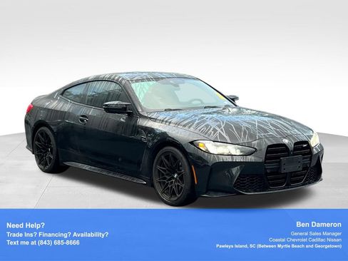 Used 2025 BMW M4 Coupe w/ Executive Package RWD image 3