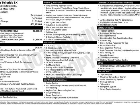 Used 2022 Kia Telluride SX w/ SX Prestige Package image 3