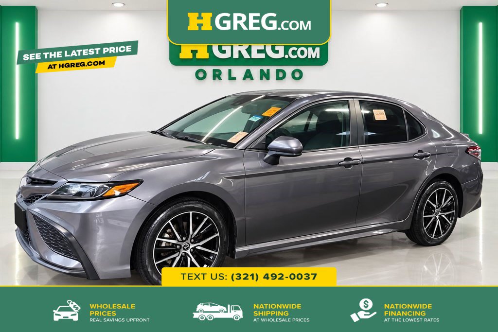 Used 2021 Toyota Camry SE FWD image 1