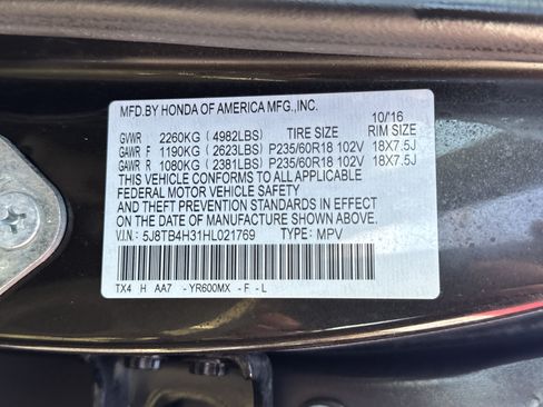 Used 2017 Acura RDX AWD image 39