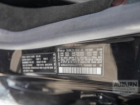 Used 1999 Mercedes-Benz S 600 Sedan image 30