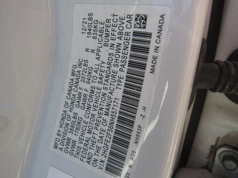 Used 2022 Honda Civic Sport image 6