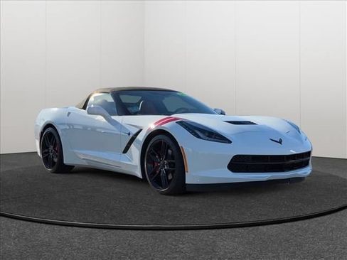 Certified 2019 Chevrolet Corvette Stingray Convertible w/ Carbon Flash Badge Package RWD image 5
