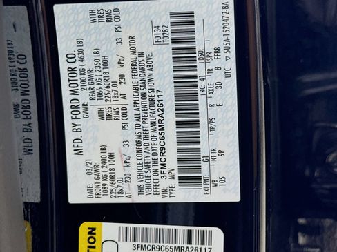 Used 2021 Ford Bronco Sport Outer Banks AWD/4WD image 40