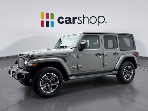 Used 2023 Jeep Wrangler Unlimited Sahara w/ Cold Weather Group AWD/4WD image 1