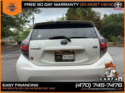 Used 2013 Toyota Prius C One FWD image 8