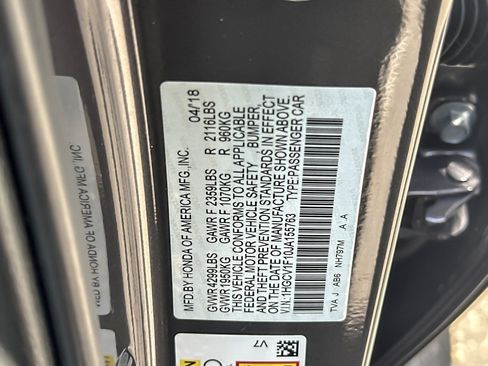 Used 2018 Honda Accord LX image 26