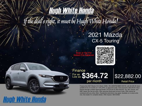 Used 2021 MAZDA CX-5 Touring w/ Touring Preferred SV Package AWD/4WD image 3