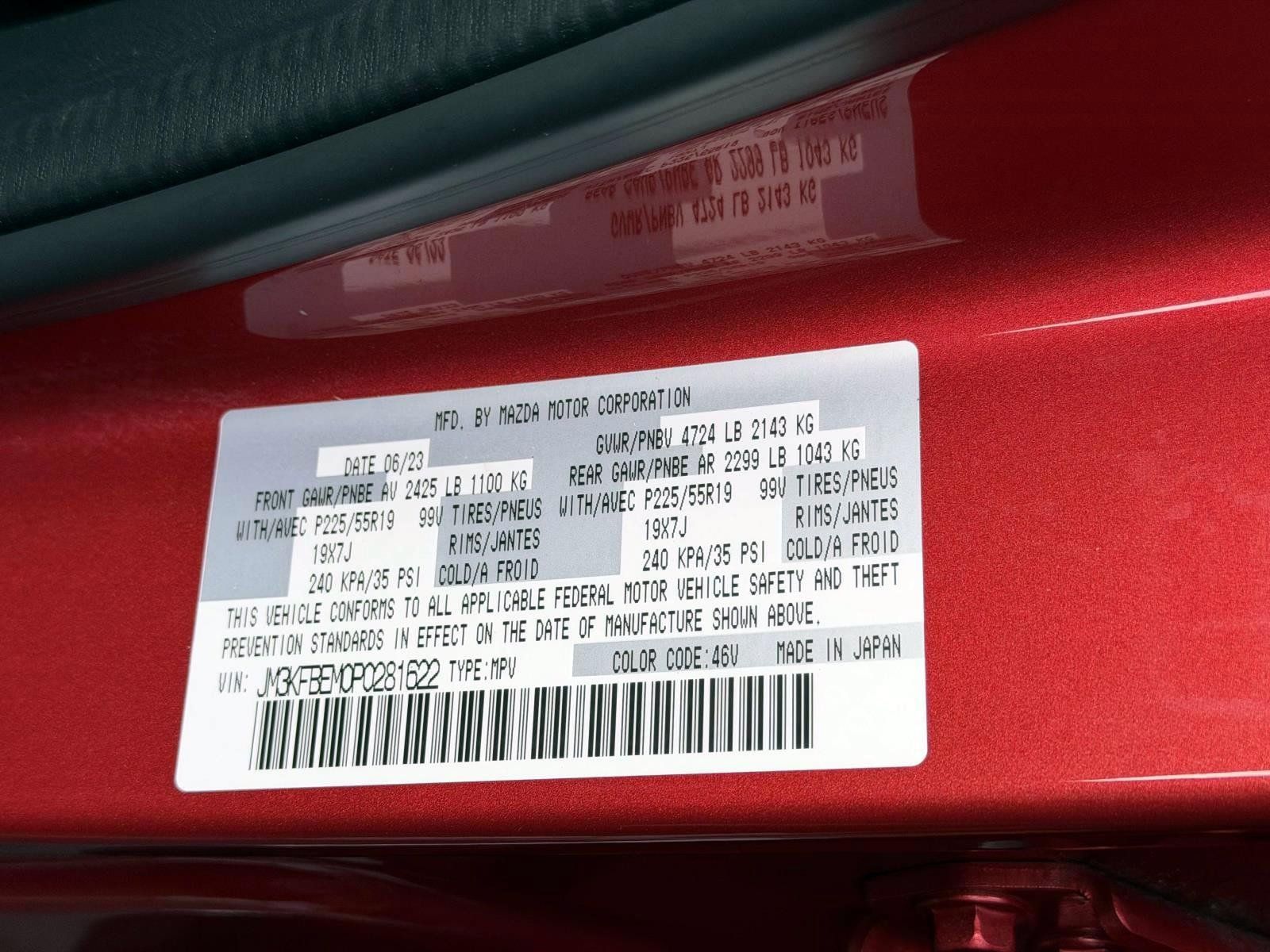 Certified 2023 MAZDA CX-5 AWD 2.5 S w/ Premium Plus Pkg image 14