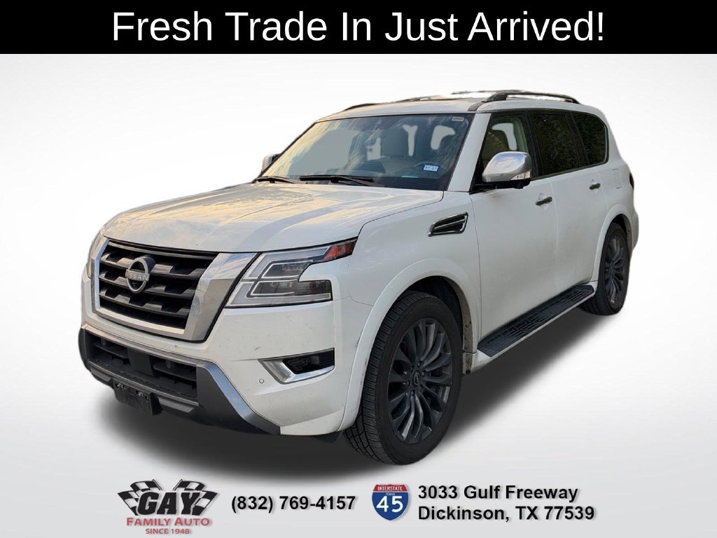 Used 2024 Nissan Armada Platinum w/ Captain's Chairs Package AWD/4WD image 3
