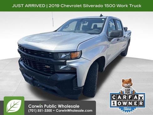 Used 2019 Chevrolet Silverado 1500 W/T w/ WT Fleet Convenience Package AWD/4WD image 1