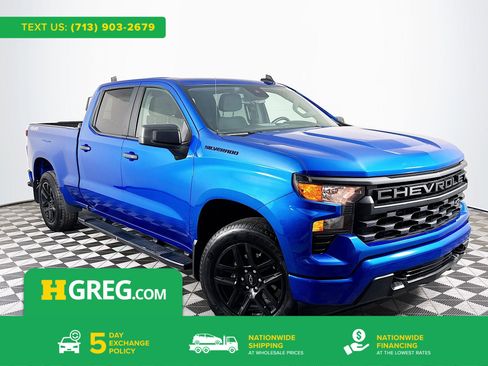 Used 2023 Chevrolet Silverado 1500 Custom w/ LPO, Dark Essentials Package image 1