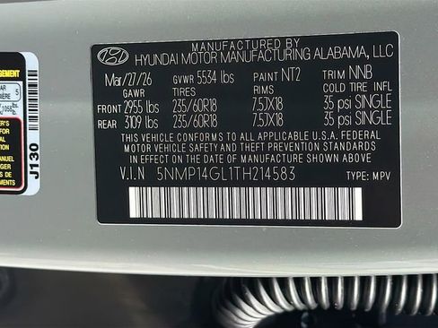 New 2026 Hyundai Santa Fe SE FWD image 31