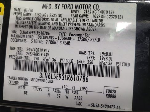 Used 2020 Lincoln MKZ Reserve w/ Luxury Package image 33