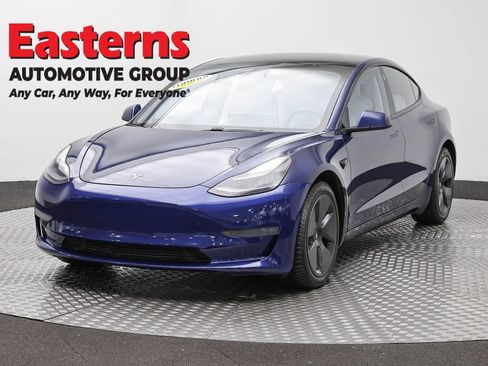 Used 2021 Tesla Model 3 Long Range AWD/4WD image 1