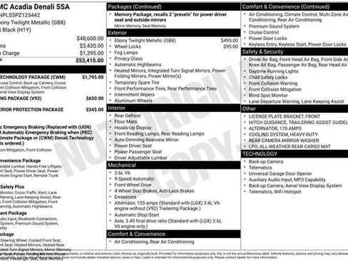 Used 2023 GMC Acadia Denali w/ Denali Technology Package image 36