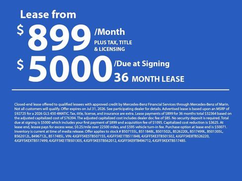 Used 2026 Mercedes-Benz GLS 450 4MATIC image 3