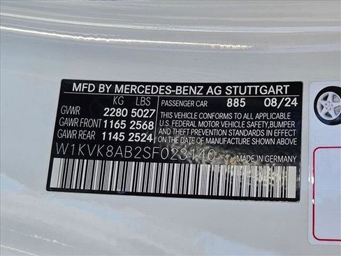 Used 2025 Mercedes-Benz SL 55 AMG 4MATIC image 23