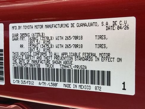 New 2026 Toyota Tacoma TRD Off-Road AWD/4WD image 27