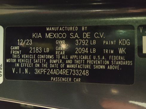 Used 2024 Kia Forte LXS FWD image 33