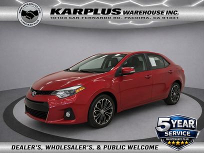Used 2016 Toyota Corolla S Special Edition