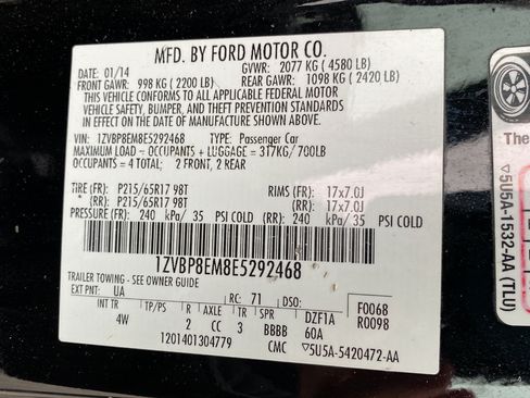 Used 2014 Ford Mustang Premium w/ Comfort Package RWD image 34