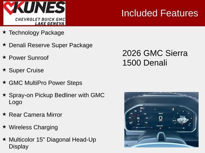 New 2026 GMC Sierra 1500 Denali