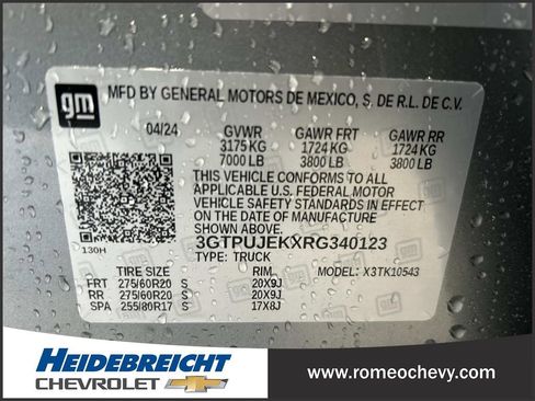 Used 2024 GMC Sierra 1500 Elevation AWD/4WD image 8