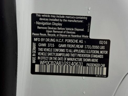 Used 2016 Porsche Boxster GTS image 32